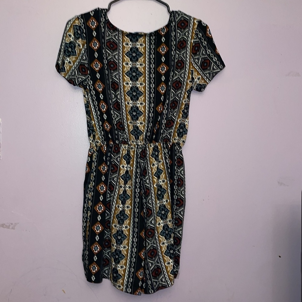 Women Black and White Striped Jumpsuit - Picture 3 of 5